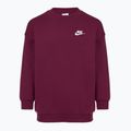 Vaikiškas džemperis Nike Sportswear Club Fleece burgundy/white