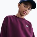 Vaikiškas džemperis Nike Sportswear Club Fleece burgundy/white 4