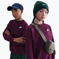 Vaikiškas džemperis Nike Sportswear Club Fleece burgundy/white 6