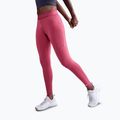 Moteriškos treniruočių tamprės Nike Pro Mid-Rise sweet beet/white
