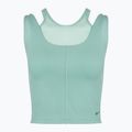 Nike One Fitted Dri-Fit Cropped Tank cannon/bicoastal moterų treniruočių marškinėliai 7