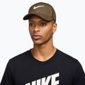 Nike Dri-FIT Club beisbolo kepuraitė mosswood brown/white