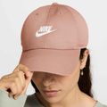 Nike Club Unstructured Futura Wash rose gold/white beisbolo kepuraitė 4
