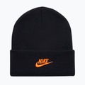 Vaikiška žieminė kepurė Nike Peak black/safety orange