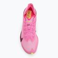 Moteriški bėgimo bateliai Nike Vaporfly 4 pink spell/hyper pink/volt ice/burgundy 5