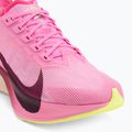 Moteriški bėgimo bateliai Nike Vaporfly 4 pink spell/hyper pink/volt ice/burgundy 7