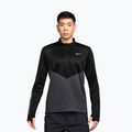 Vyriškas bėgimo džemperis Nike Pacer Winterized 1/2 Zip anthracite/black