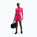 Moteriški ilgomis rankovėmis marškinėliai Nike One Fitted Dri-Fit 1/4 Zip Mid Layer rush pink/white 2