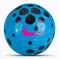 Futbolo kamuolys Nike Academy blue glow/black/pink blast dydis 5