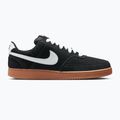 Vyriški batai Nike Court Vision Low FL black/gum med brown/white