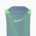 Kojinės Nike Running Lightweight No-Show Iron purple/voltage green/voltage green 4