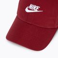 Kepurė su snapeliu Nike Club Unstructured Futura Wash team crimson/white 3