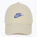 Kepurė su snapeliu Nike Club Unstructured Futura Wash light khaki/sapphire 2