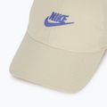 Kepurė su snapeliu Nike Club Unstructured Futura Wash light khaki/sapphire 3