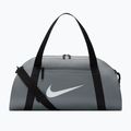 Moterišas treniruočių krepšys Nike Gym Club 24 l smoke grey/black/white