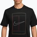 Vyriški marškinėliai Nike Court Heritage black 3