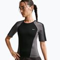 Moteriški bėgimo marškinėliai Nike Swift Dri-Fit black/iron grey 2