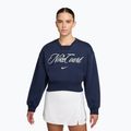 Moteriškas džemperis Nike Court Collection French Terry Crew Neck midnight navy/sail