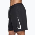 Vyriški treniruočių šortai Nike Form Dri-Fit GFX 7" black/white 3