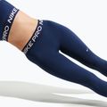 Moteriškos tamprės Nike Pro Mid-Rise Full midnight navy/white 5