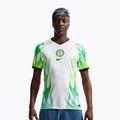 Vyriški futbolo marškinėliai Nike Nigeria 2026 Stadium Away white/green glow/black