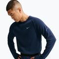 Vyriški bėgimo marškinėliai ilgomis rankovėmis Nike Stride Dri-Fit Waffle Crew midnight navy 4