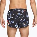 Vyriški bėgimo šortai Nike AeroSwift Dri-Fit ADV Brief Lined 2" black/laser orange 2