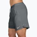 Vyriški bėgimo šortai Nike Stride Dri-Fit 2in1 7" smoke grey 3