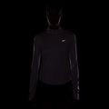 Moteriški bėgimo marškinėliai su ilgomis rankovėmis Nike Swift Dri-Fit UV 1/4-Zip violet mist 4