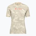 Moteriški dviračių marškinėliai Fox Racing Ranger Tru Dri W kremas