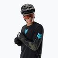 Vyriški ilgomis rankovėmis dviračių marškinėliai Fox Racing Defend Thermal Lunar black 4