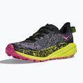 Moteriški bėgimo bateliai HOKA Speedgoat 6 juoda/neoninė rožinė 4