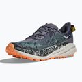 Moteriški bėgimo bateliai HOKA Speedgoat 6 grey skies/cosmic grey 4