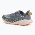 Moteriški bėgimo bateliai HOKA Speedgoat 6 grey skies/cosmic grey 3