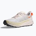 Vyriški bėgimo bateliai HOKA Speedgoat 6 Wide balti/neoniniai mandarino spalvos 4