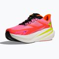 Moteriški bėgimo bateliai Hoka Mach X 3 neon rose/neon tangerine 4