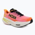 Moteriški bėgimo bateliai Hoka Mach X 3 neon rose/neon tangerine