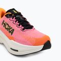 Moteriški bėgimo bateliai Hoka Mach X 3 neon rose/neon tangerine 7