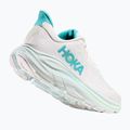 Moteriški bėgimo bateliai HOKA Clifton 10 white/electric rose 4