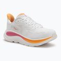 Moteriški bėgimo bateliai HOKA Clifton 10 white/electric rose