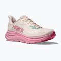 Moteriški bėgimo batai HOKA Clifton 10 Wide rose cream/dried rose