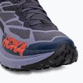 Moteriški bėgimo bateliai HOKA Mafate X berry jam/squid ink 7