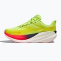 Moteriški bėgimo bateliai Hoka Mach X 3 Nneon yuzu/squid ink 4