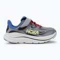 Vaikiški bėgimo batai HOKA Clifton 10 foggy grey/black 2