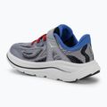Vaikiški bėgimo batai HOKA Clifton 10 foggy grey/black 3