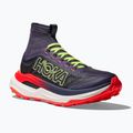 Moteriški bėgimo bateliai HOKA Tecton X 3 squid ink/neon lame