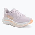 Moteriški bėgimo bateliai HOKA Clifton 10 lilac cream/tangerine glow