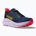 Moteriški bėgimo bateliai HOKA Clifton 10 midnight blue/starlight glow