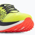 Moteriški bėgimo bateliai HOKA Rocket X Trail neon yuzu/neon flame 7