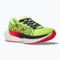 Moteriški bėgimo bateliai HOKA Rocket X Trail neon yuzu/neon flame
